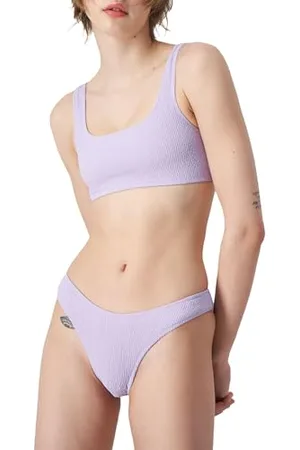 Champion Legacy American Classics Swimwear Stretch Light Crinkle Bottom Parte Inferiore del Bikini, , XS Donna