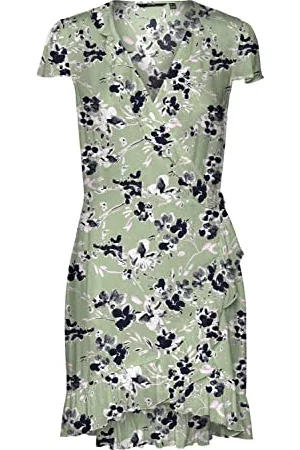 VERO MODA Vmmenny Wvn Ga-Costume Corto C/S Vestito, , L Donna