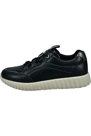 Bugatti 445-AI601, Scarpe da Ginnastica Donna, Nero/Metallici, 44 EU