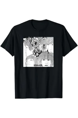 The Beatles Maglietta Unisex - - T-Shirt - Manica Corta - Small - Girocollo - Classic Beatles Cartoon T-Shirt - Licenza Ufficiale dei Beatles