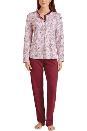 Calida Midnight Flowers Maglia Lunga da Notte, , 48-50 Donna