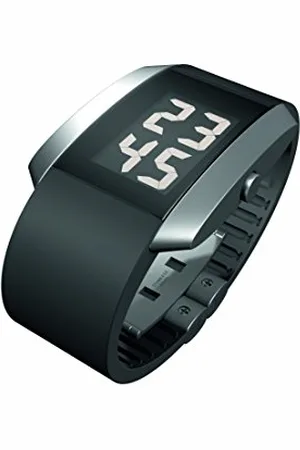 Rosendahl Orologio Digitale Quarzo Giapponese, Movimento LCD Uomo con Cinturino in Velcro Nero 43230