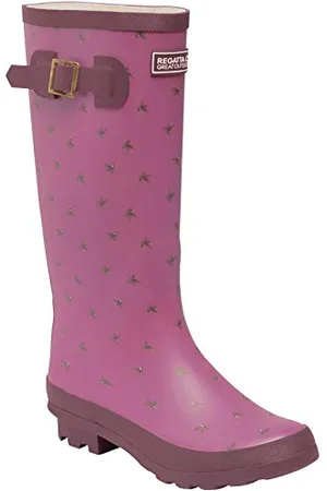 Regatta Stivali in gomma naturale regolabili da donna Fairweather II con fodera in cotone