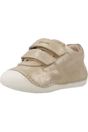 Geox B TUTIM B, Scarpe da Ginnastica Bimba 0-24, Gold, 23 EU