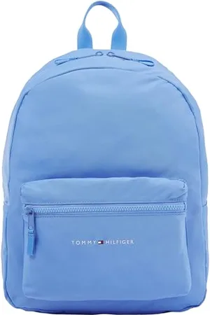 Tommy Hilfiger Bambini Unisex Zaino Essential Backpack Bagaglio a Mano, (Blue Spell), Taglia Unica