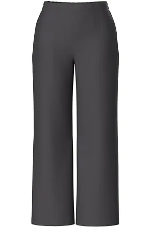 Pieces® PCBOZZY HW WIDE PLAIN PANT NOOS BC, Pantaloni Donna, (Magnet), XL