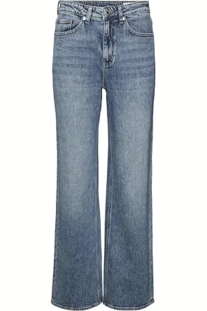 VERO MODA Vmtessa HR Wide Jeans Ra394 Ga Noos Larghi, , 28W x 32L Donna