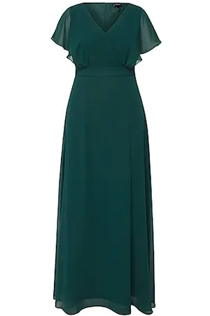 Ulla Popken Kleid mit Bindegürtel Vestiti Donna, , 60-62