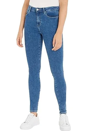 Tommy Hilfiger Jeans Donna Skinny Fit, Blu (Eve), 33W / 30L
