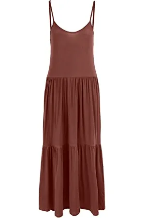 Pieces® Pcneora Strap Midi Dress Sa BC Vestito, , M Donna