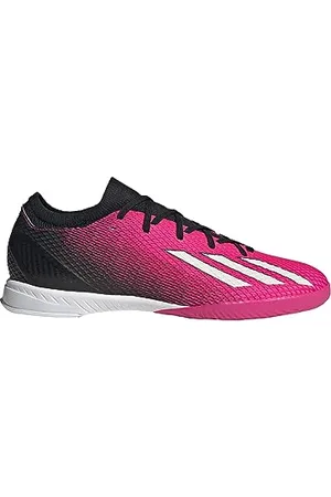 adidas X Speedportal.3 Indoor Boots, Scarpe da Calcio Unisex-Adulto, Shock Pink/Zero Metalic/Core Black, 40 EU