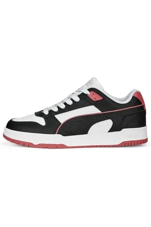 PUMA Rbd Gioco Basso, Scarpe da Ginnastica Unisex-Adulto, White Black Loveable Gold, 37 EU