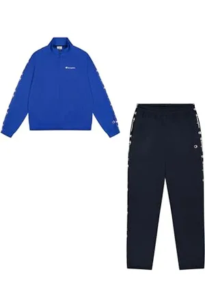 Champion Legacy Retro Sport (220339) -Special PolyWarpKnit Semi-Dull High-Neck Tuta Sportiva, (BAI/NNY), S Uomo
