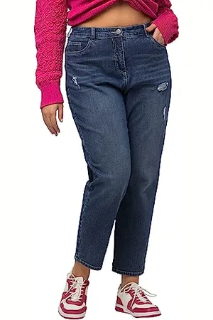 Ulla Popken Jeans, Mom, , 48-50 Donna