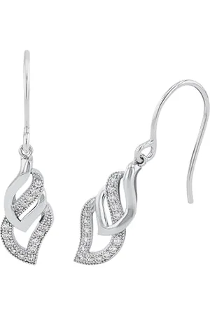 Amor Orecchini in 925 da Donna, con zirconi sintetici, 2,1 cm, , Forniti in confezione regalo