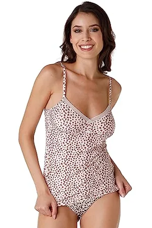 Lovable Top Spallina Stretta My Daily Comfort Printed Donna, , S