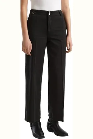 Benetton Pantalone 4DUKDF032 Jeans, , 50 Donna