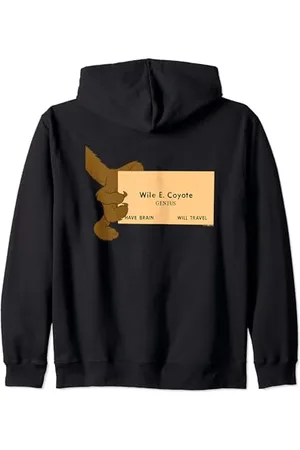 LOONEY TUNES Wile E. Coyote Genius Felpa con Cappuccio