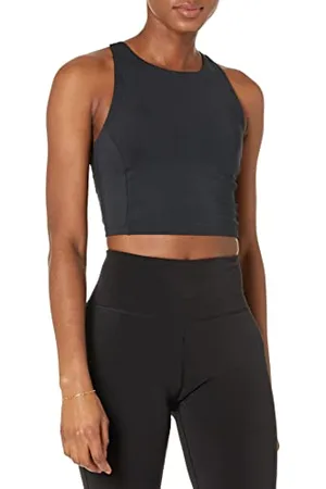 Amazon Reggiseno Sportivo Active Sculpt Accollato con Retro a Vogatore Donna, , XS