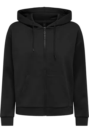 ONLY Onplounge Life Hood FZ LS Swt Noos Felpa, , M Donna