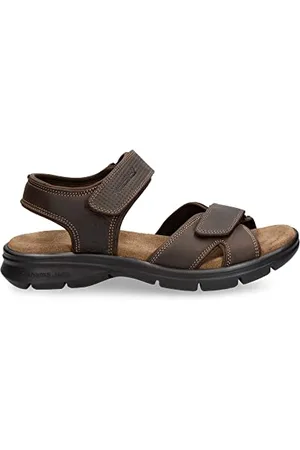 Panama Jack Sanders Basics, Sandali Punta Aperta Uomo, Marrone (Marron C1), 40 EU