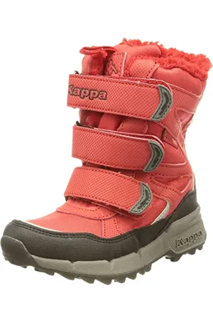 Kappa VIPOS Tex K, Scarpe da Neve, Red/Black, 25 EU