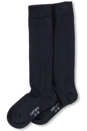 Camano 3902 Calzettoni, (Blau (Navy 04), 35/38 (Pacco da 2) Bambini e Ragazzi
