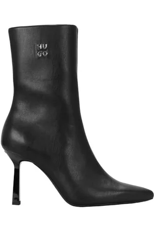 HUGO BOSS Katniss_Bootie90_NA, Stivaletto Donna, Black, 42 EU
