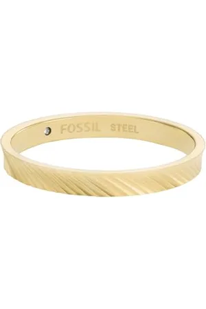 Fossil Harlow JF047567103 - Anello da donna in acciaio inossidabile, colore: , Acciaio inossidabile, Nessuna pietra preziosa