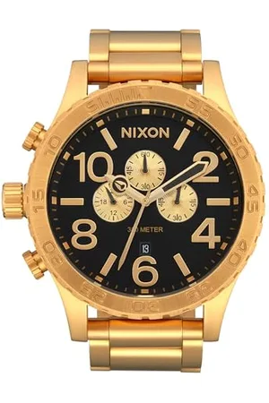 Nixon Orologio Analogico al Quarzo Giapponese Uomo con Cinturino in Acciaio Inossidabile A1389-510-00