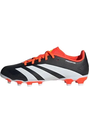 adidas Predator.3, Scarpe da Ginnastica, Core Black/Ftwr White/Solar Red, 33 EU