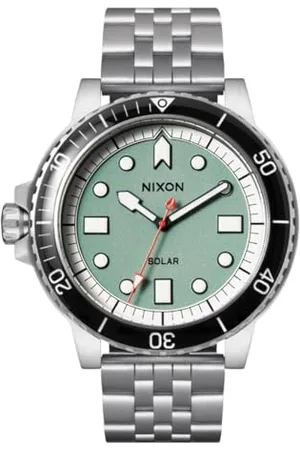 Nixon Orologio Analogico al Quarzo Uomo con Cinturino in Acciaio Inossidabile A1402-5235-00