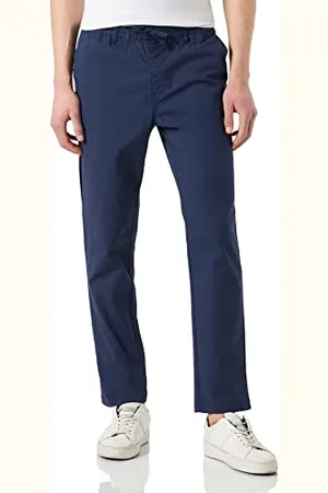Champion 1919 Rochester Pant Woven Ribstop Straight Hem Pantaloni da Tuta, (NAVA), M Uomo