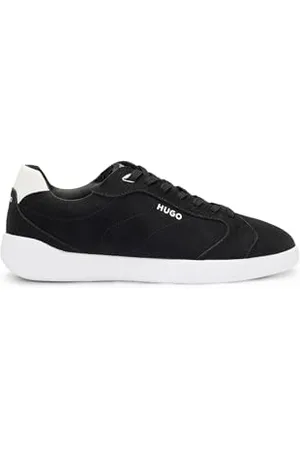 HUGO BOSS Riven_Tenn_fknu, Tennis Uomo, Black, 45 EU