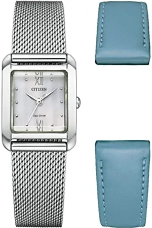 Citizen Orologio Analogo Solare Uomo con Cinturino in Acciaio Inossidabile EW5590-62A