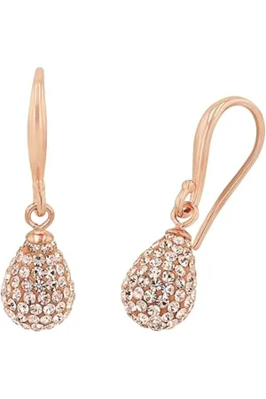 Amor Orecchini Orecchini da Donna in Argento sterling 925, con vetro di cristallo, 1,7 cm, colore , forniti in confezione regalo per gioielli