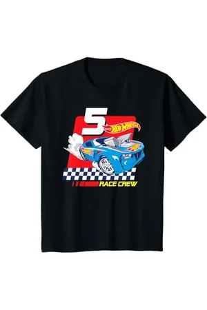 Hot Wheels Bambino - Race Crew 5 Anni Maglietta
