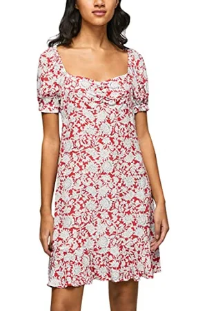 Pepe Jeans Pavana, Vestito Donna, (Multi),XL