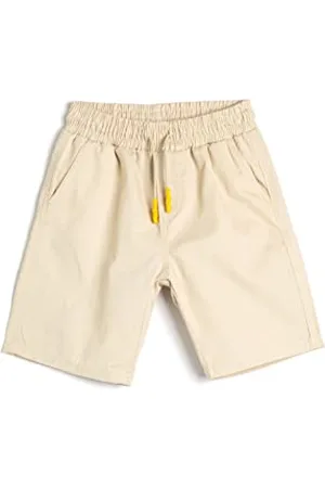 Koton Canvas Shorts Pockets Drawstring Cotton Pantaloncini, (060), 7-8 Anni Boys