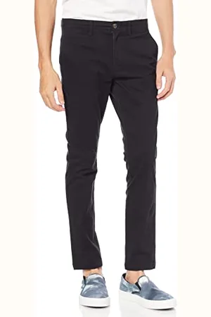 Amazon Pantaloni Chino Elasticizzati Casual vestibilità Skinny Uomo, , 32W / 34L