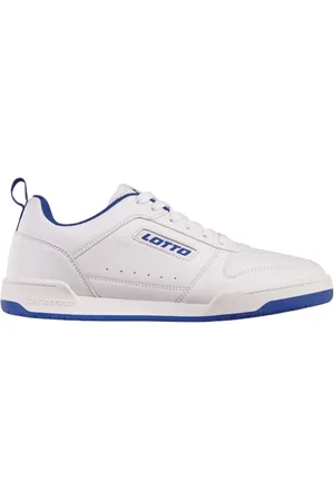 Lotto Scarpe da Ginnastica Uomo, Bianco/Blu, 48 EU
