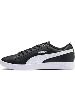 PUMA Smash Wns V2 L, Sneaker Donna, Nero/Bianco ( Black White), 42.5 EU