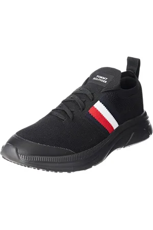 Tommy Hilfiger Modern Runner Knit Stripes Ess Fm0fm04798, Sneaker da corsa Uomo, , 45 EU