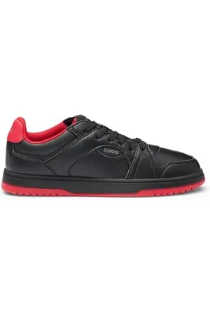 HUGO BOSS HUGO Hadrian_Tenn_pugr, Tennis Uomo, Black, 43 EU