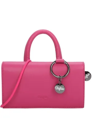 Buffalo On String Muse Hot Pink, Borsetta Donna, Rosa Acceso, Einheitsgröße