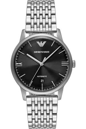 Emporio Armani Orologio Analogico Automatico Uomo con Cinturino in Acciaio Inossidabile AR60081