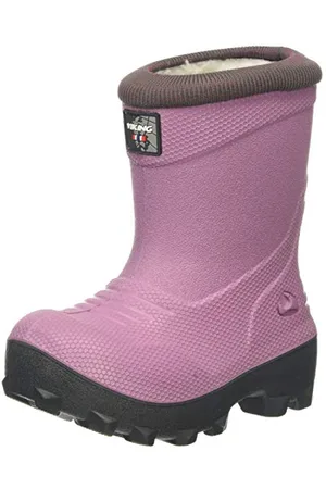 Viking Fr​o​s​t​ Fi​g​h​t​e​r​, Stivali da Neve Unisex - Bambini e ragazzi, Multicolore (Violet/Charcoal), 28 EU