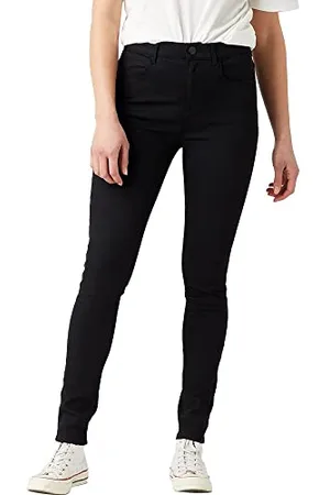 Wrangler High Rise Skinny Jeans, (Future Black), 32W/32L Donna