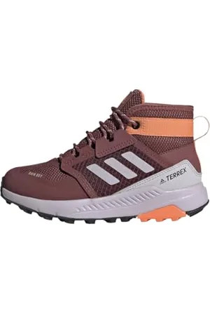 adidas Terrex Trailmaker Mid Rain.RDY Hiking Shoes, Scarpe da Trekking Unisex-Adulto, Burgundy/Silver Dawn/Amber Tint, 37 1/3 EU