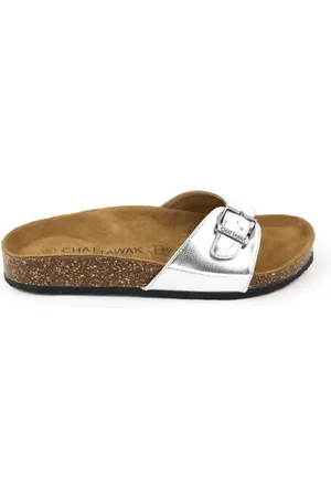Chattawak 15opalineargent36, Ciabatte Donna, , 36 EU
